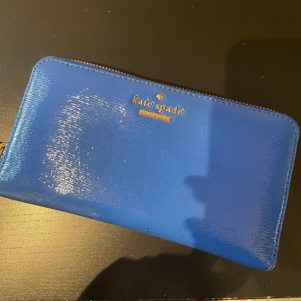 Gorgeous blue Kate Spade wallet